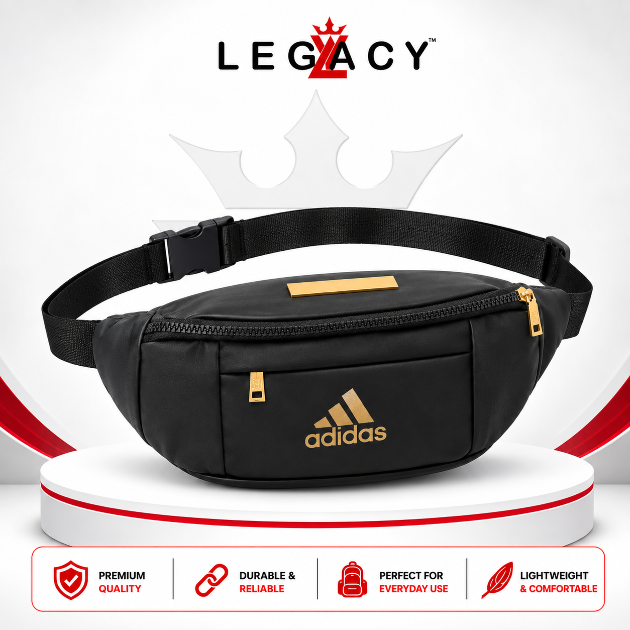 Men's Oxford Chest Bag | Casual MINI Crossbody Shoulder Bag