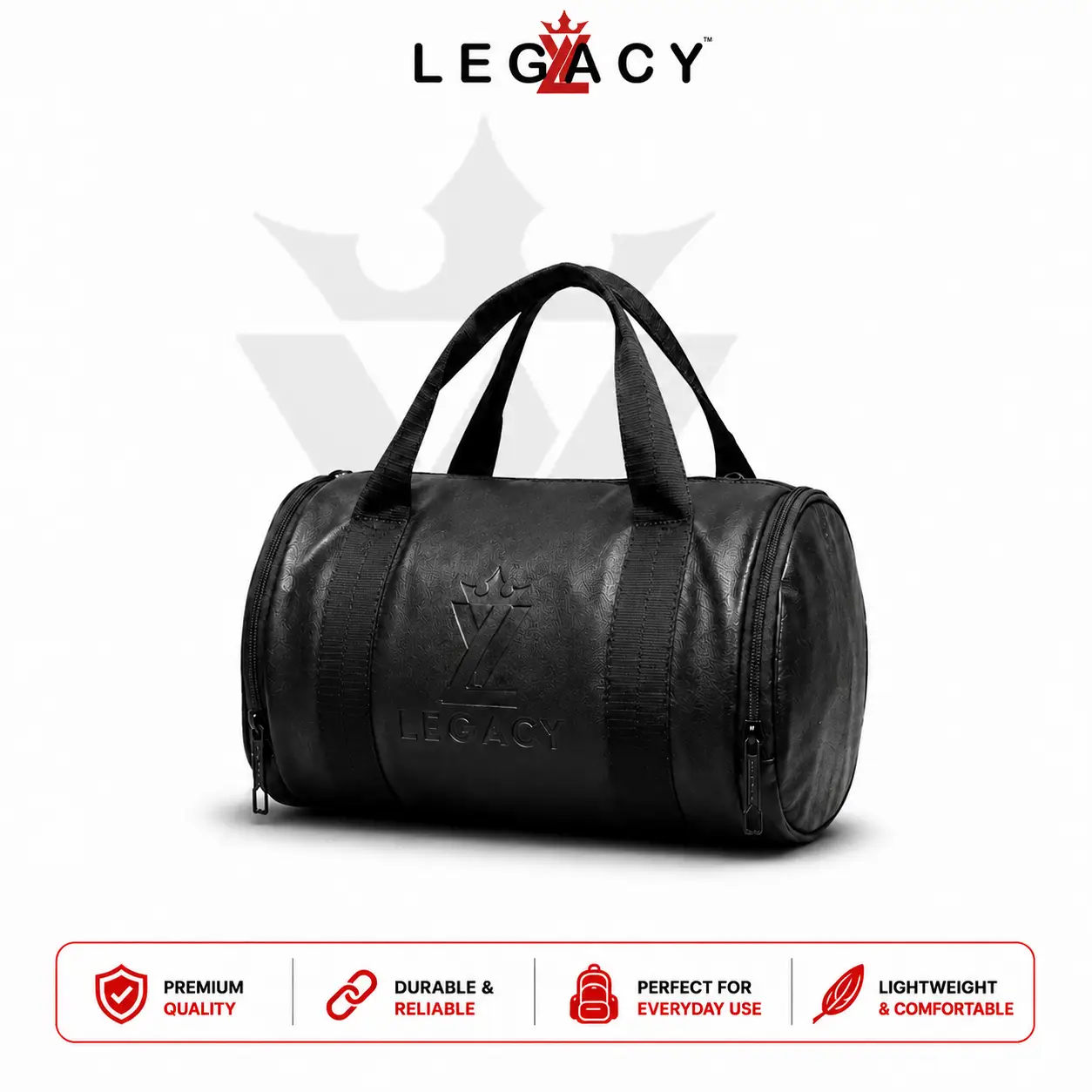 Most Stylist PU Leather Duffle Bag Gym Size