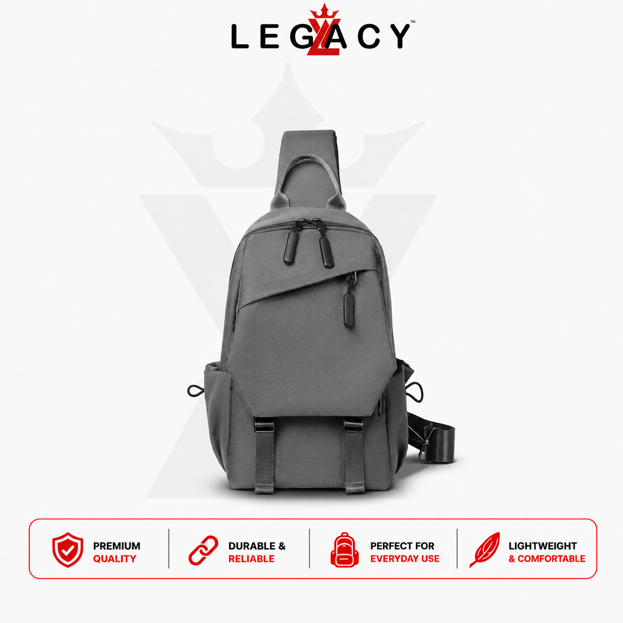 Material: Nylon Style: Crossbody bag / Shoulder bag 3 CHEMBER size: long 11.8inch, High Quality Materials:This waist pack is made of top quality nylon materials. The polyester material make this waist packs is much more durable and has soft hand feeling.Earphone jack can be use anytime and anywhere, convenient and practical.