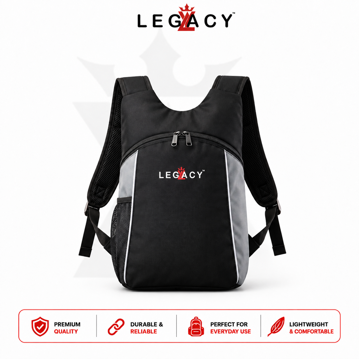 Hiking Backpack - Water-Repellent Foldable Daypack